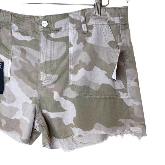 Paige Denim Mayslie Short- Camo Print - Picture 6 of 14